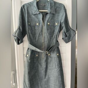 Sharagano Denim Dress